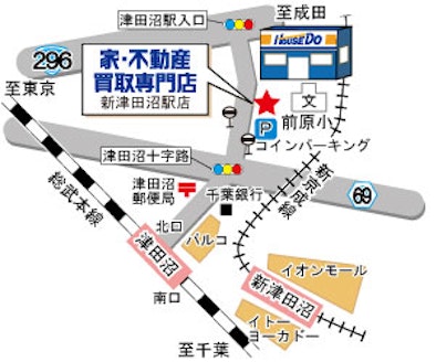 株式会社キャンドゥコーポレーション 千葉県 船橋市 案内図